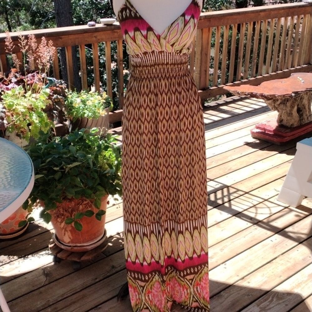 Krazy Love Maxi Dress. Silk